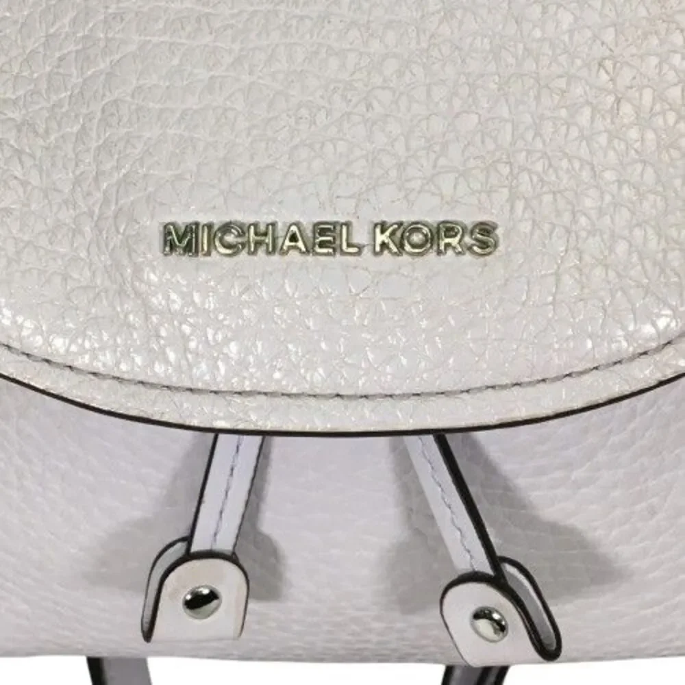 Michael Kors Viv Extra-Small Pebbled Leather Backpack Lavender Mist Soft Lylac